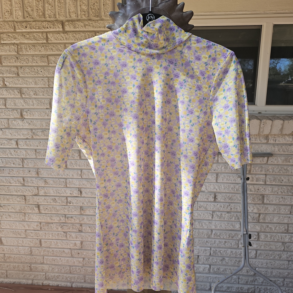 Pair Of Sheer Printed Women's Tops M